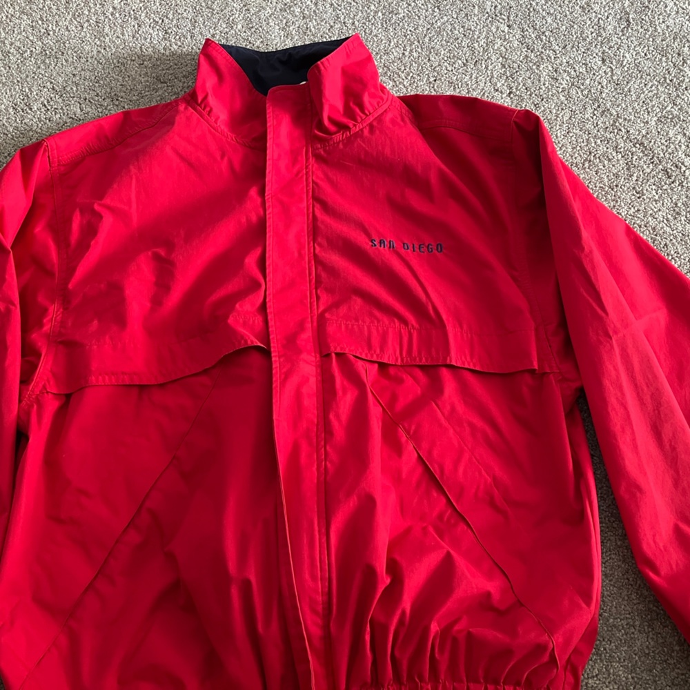 Red San Diego Rain Jacket